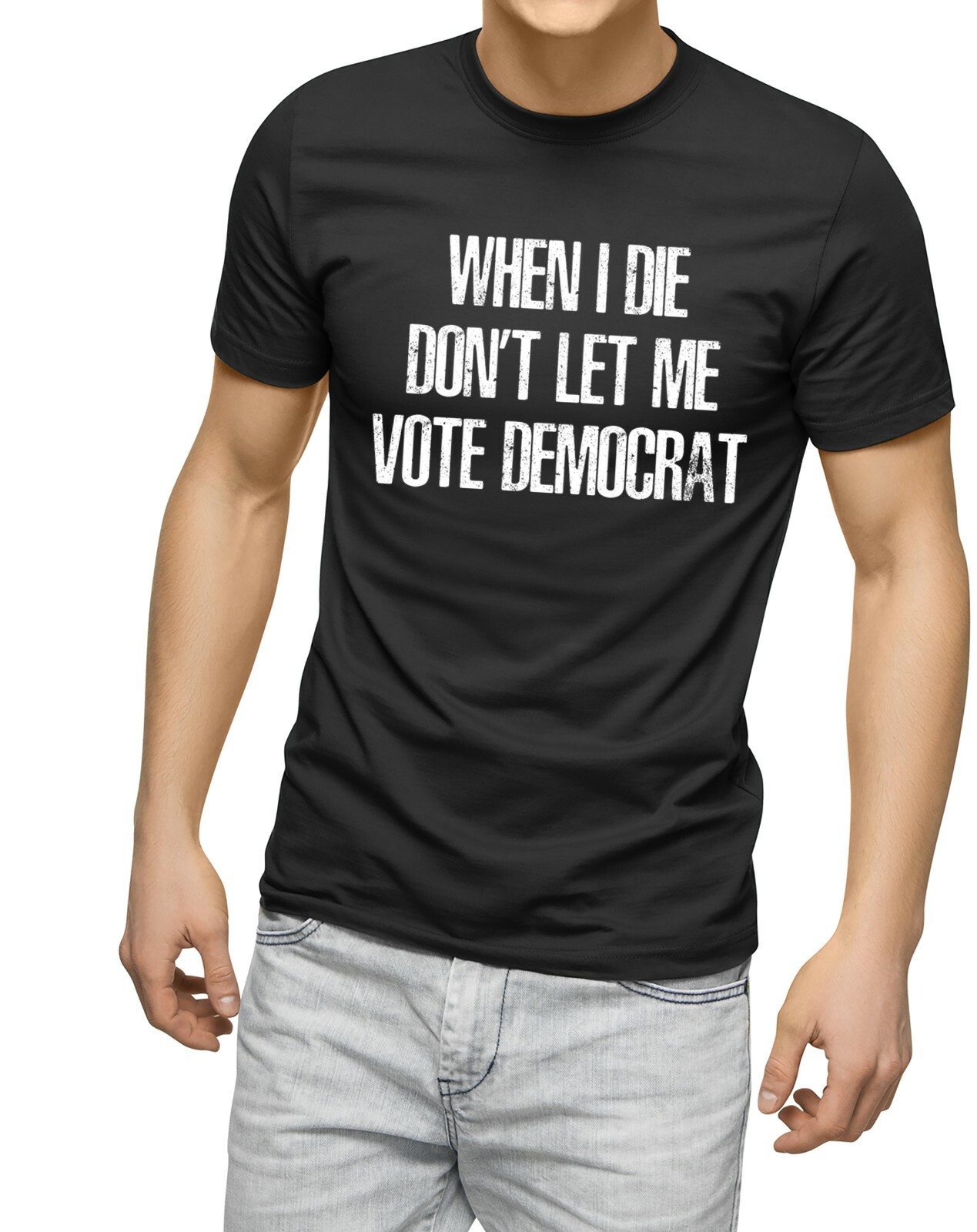 When I Die Don’t Let Me Vote Democrat Trump Political Funny Trump 2024 shirt