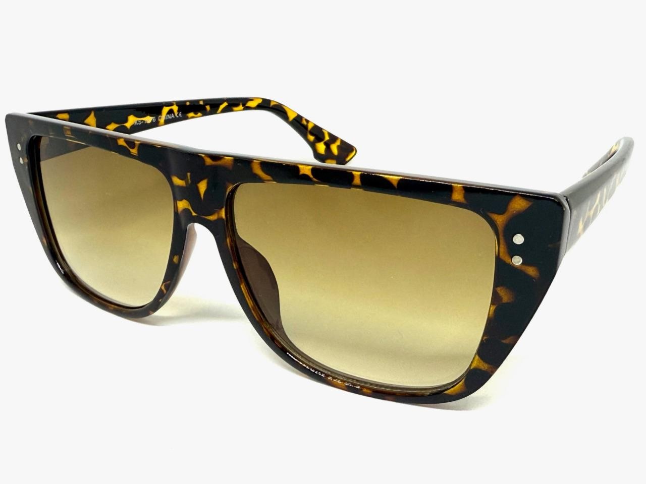 Classic Elegant Vintage Retro Style Light Tint Lens SUNGLASSES Tortoise Frame