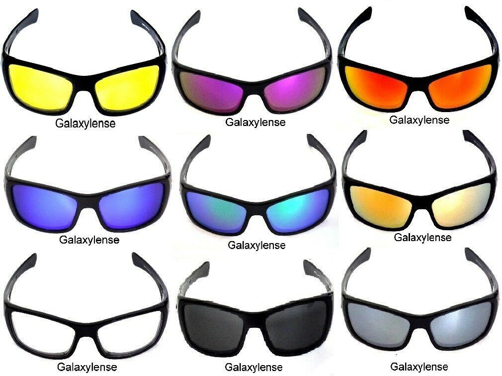 Galaxy Replacement Lenses For Oakley Flak Jacket XLJ Sunglasses Multi-Color
