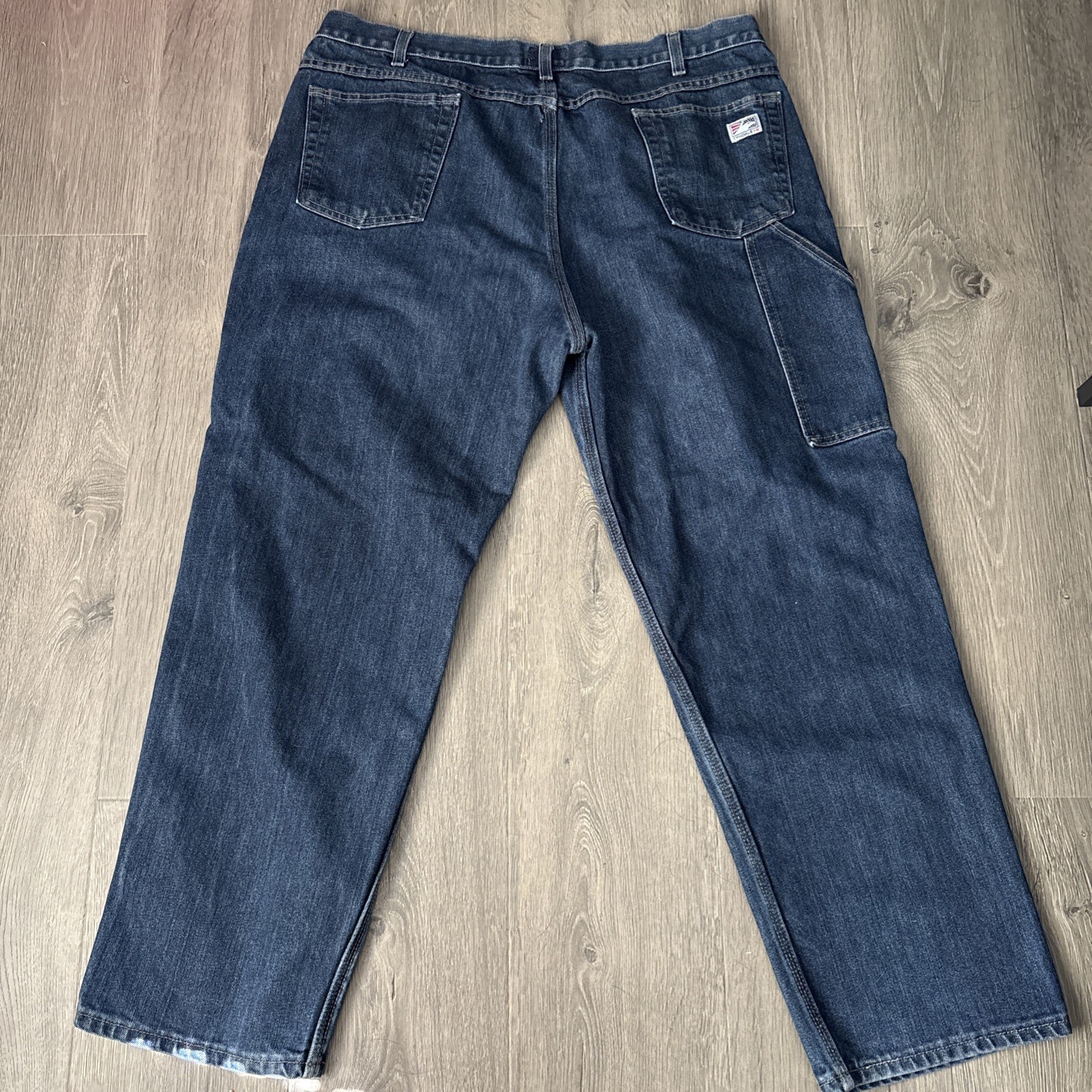 Tyndale FR Jeans Mens 40 Flame Resistant Pants F290T Blue Relaxed Carpenter