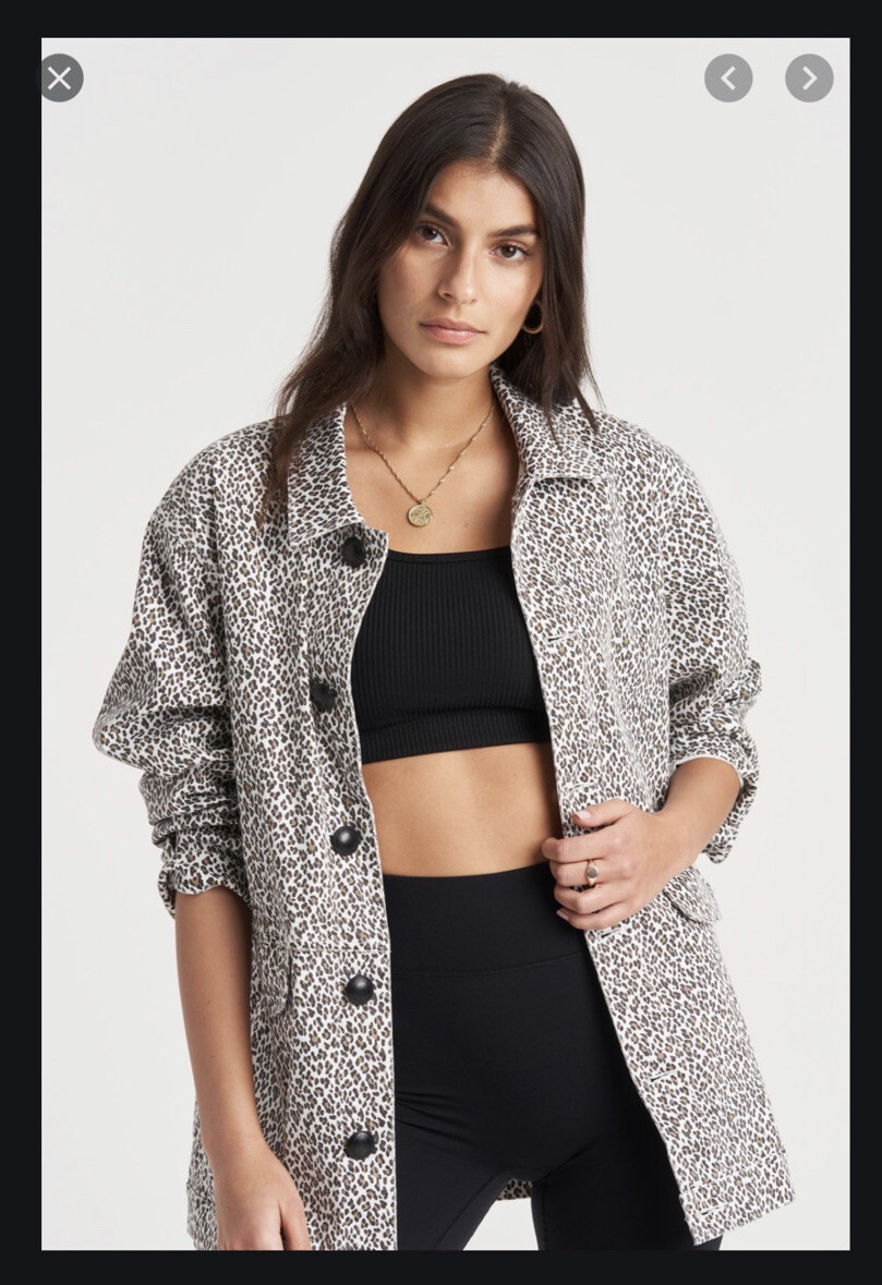 NWT Varley Linwood Button Down Oversized Jacket – Medium