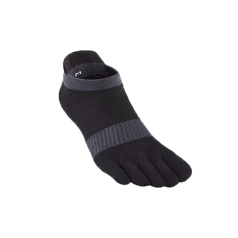 6 Pairs Five Finger Toe Low Cut Men Sport Solid Athletic Ankle Work Cotton Socks