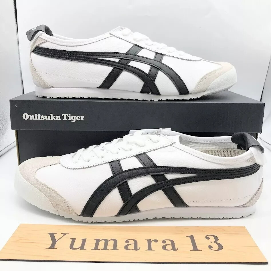 Onitsuka Tiger MEXICO 66 WHITE/BLACK 1183a201-126 Unisex Size