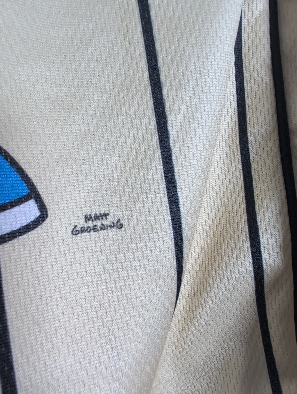 Bart Simpson’s Trouble Maker Cartoon Baseball Jersey Size L
