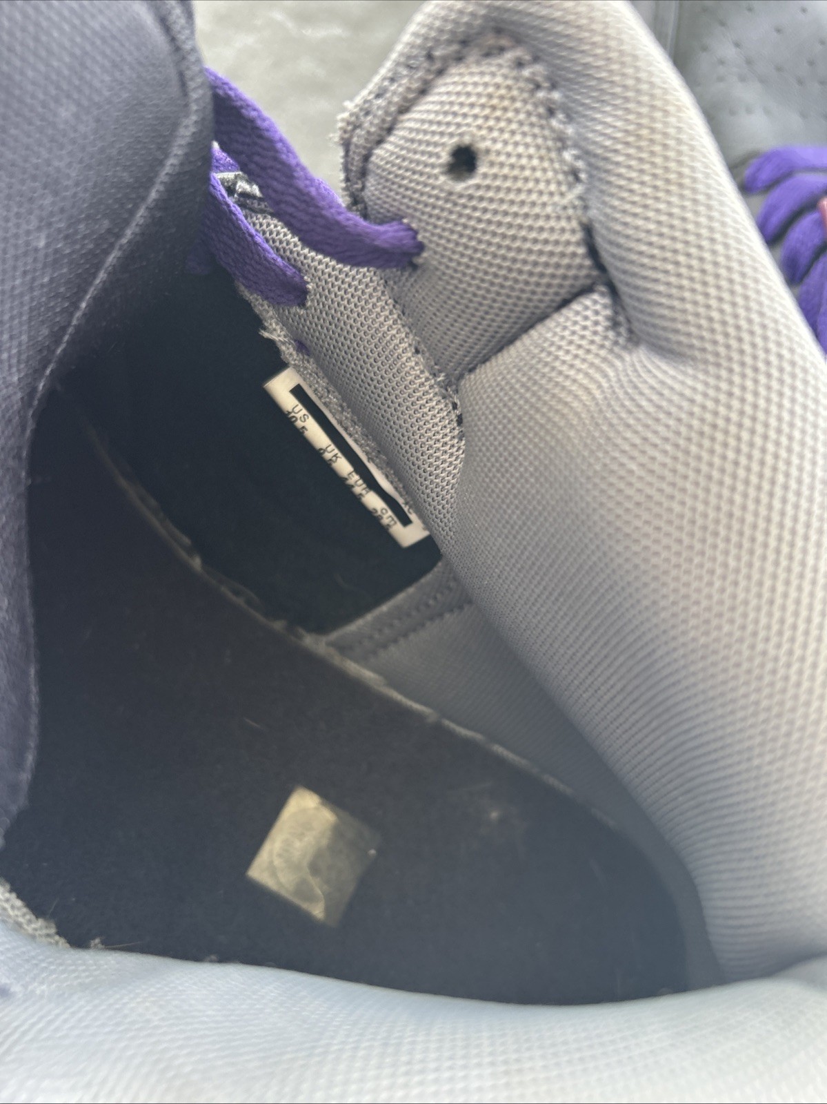 Men’s Jordan Retro Phat Court Purple Size 10.5 – See Pictures
