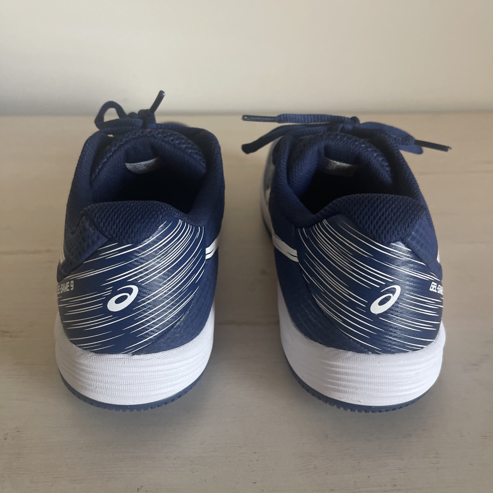 ASICS Men’s Gel-Game 9 Blue/Expanse White 1041A337-400 Size 7.5 Brand New!