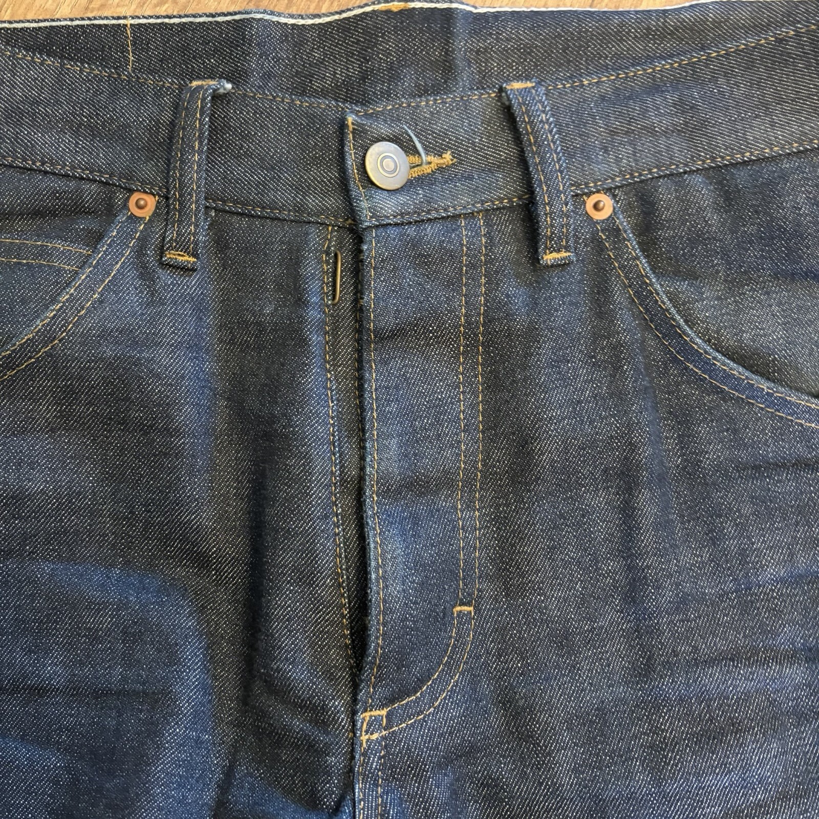 Maison Margiela Selvedge Mid-rise Turn-up Jeans Size W28