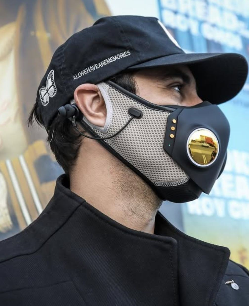 XUPERMASK Honeywell Face Mask by Will.i.am Gold edition S/M FAST FREE SHIP