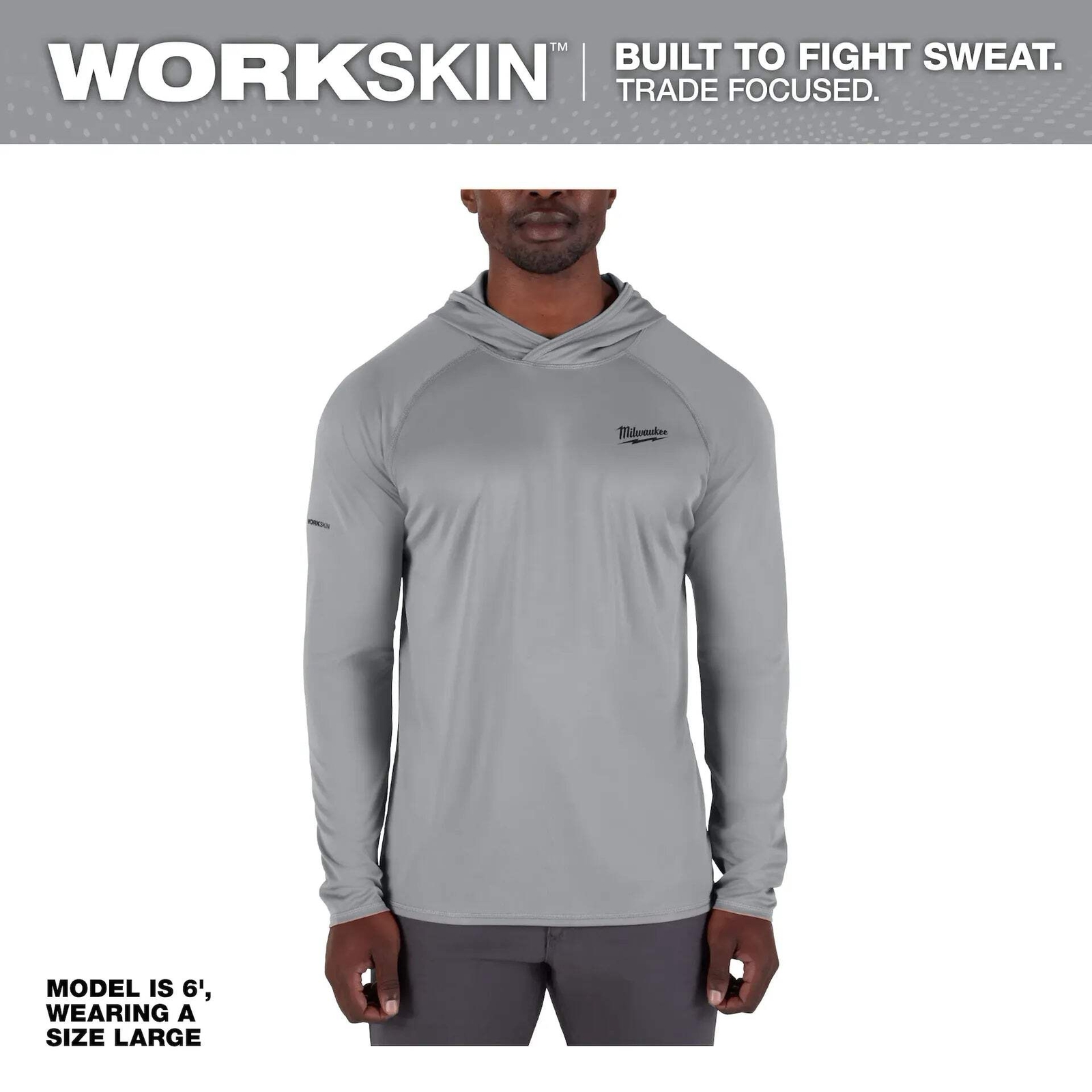 Milwaukee M550 WORKSKIN™ Hooded Sun Shirt