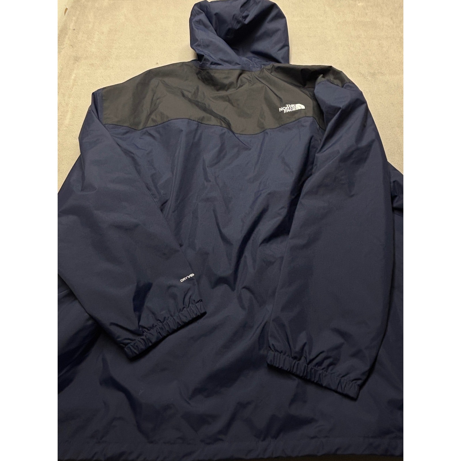 The North Face Mens Big Antora Jacket Navy Blue Black 5X NF0A84K192A-5X NEW