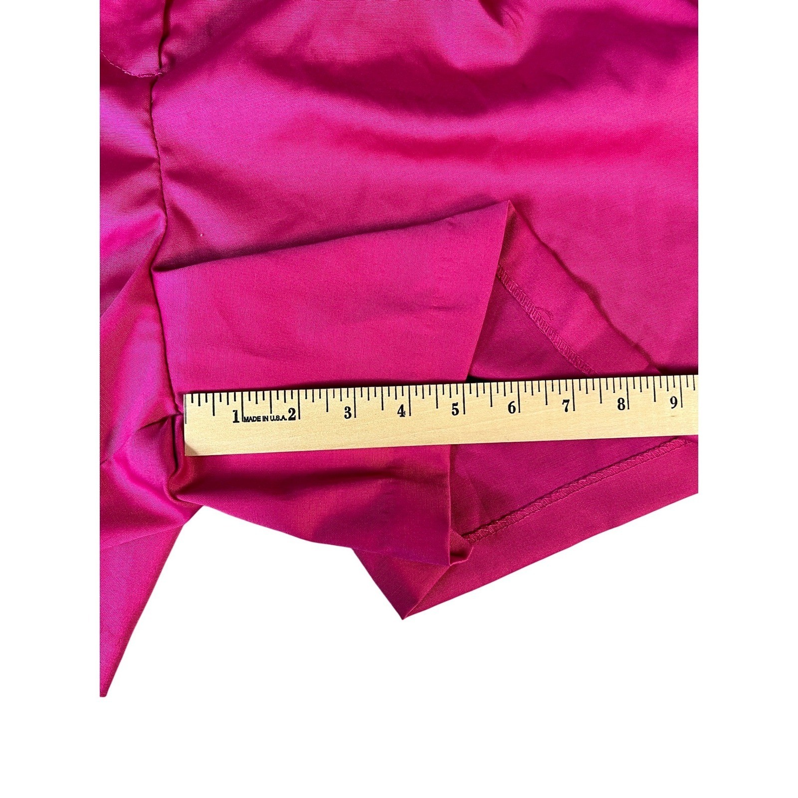 Like an Angel Shorts Women 2X Barbie Pink TRS-7160X Elastic Back Button Front