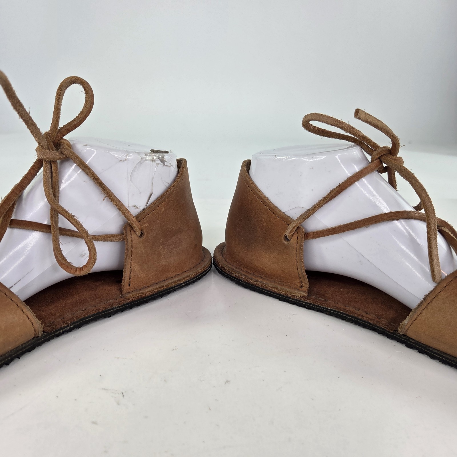 Medieval Renaissance Nativearth Gladiator Sandals US 8 Womens Brown Lace Shoes