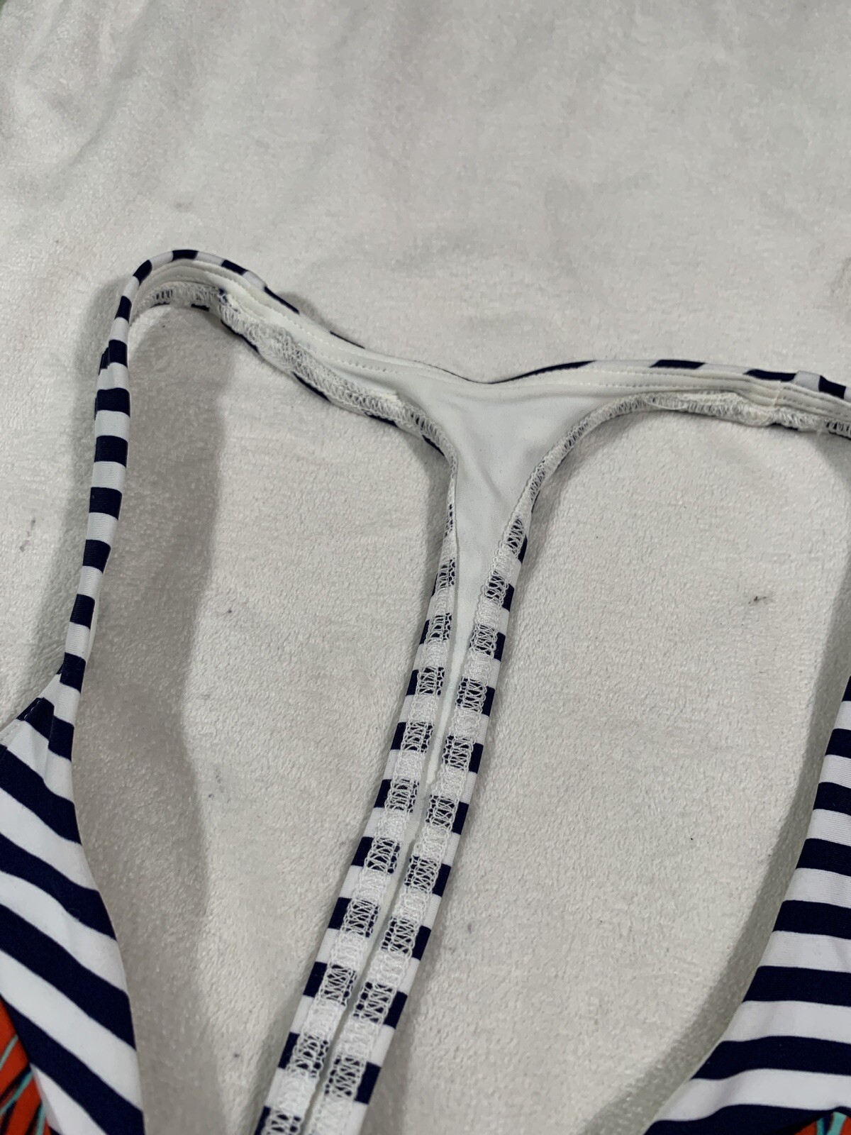 NEW $85 Mia Marcelle[ XS ] Michon Combo Print Bikini Top #P238