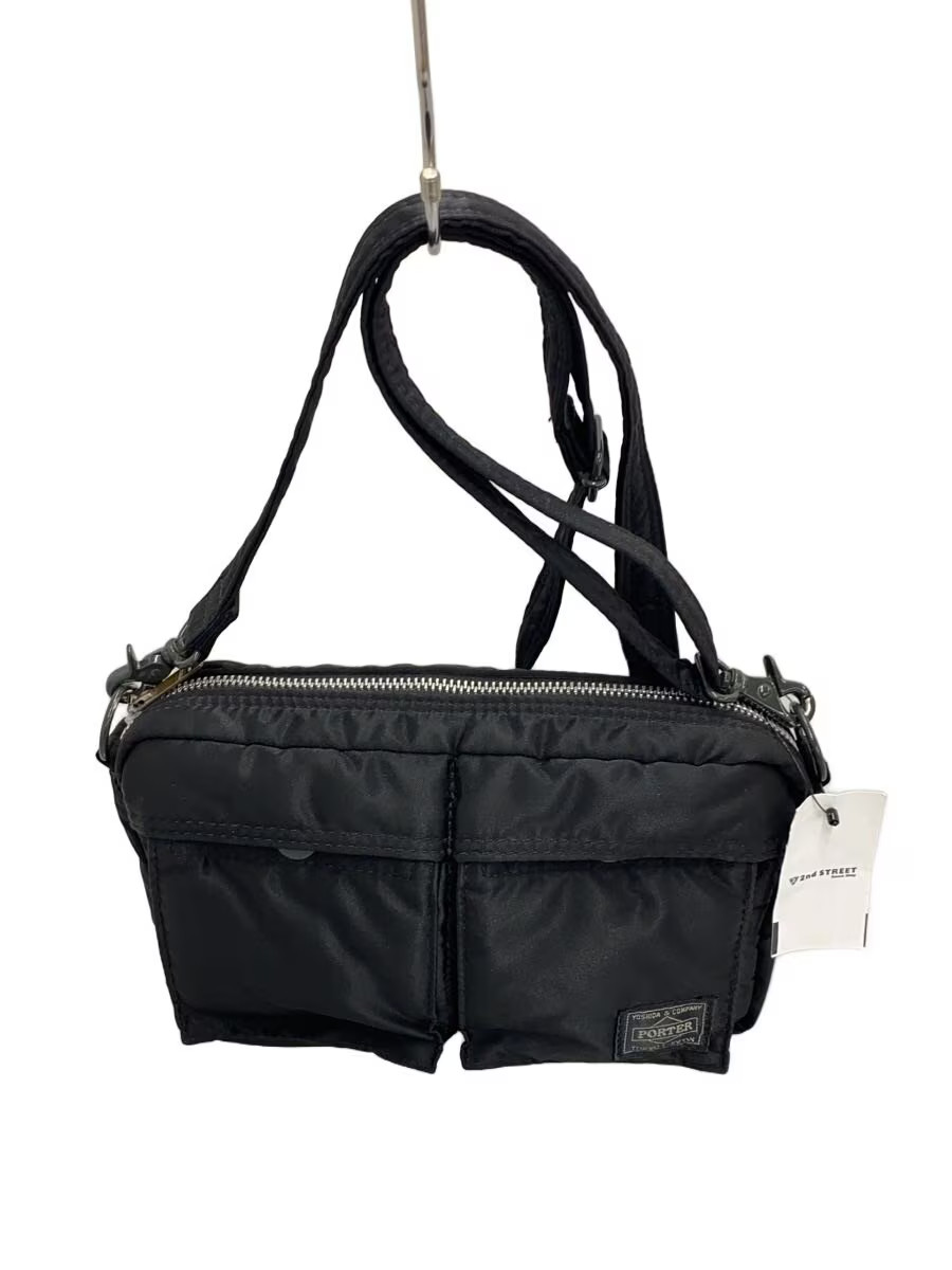 PORTER Shoulder Bag Nylon BLK Solid 622 08634