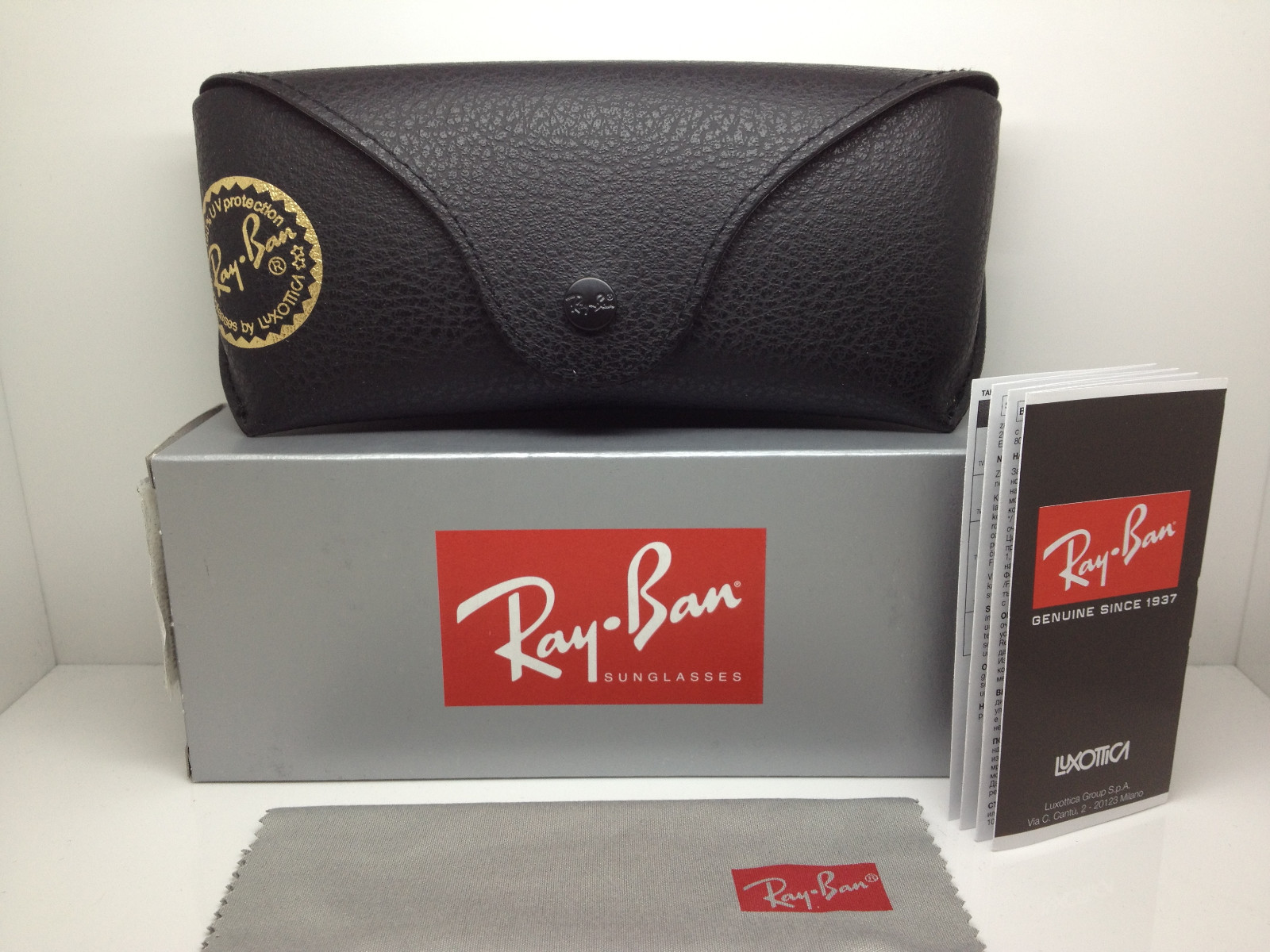 Ray Ban Sunglasses RB3781 004/75 SILVER/RED LENS