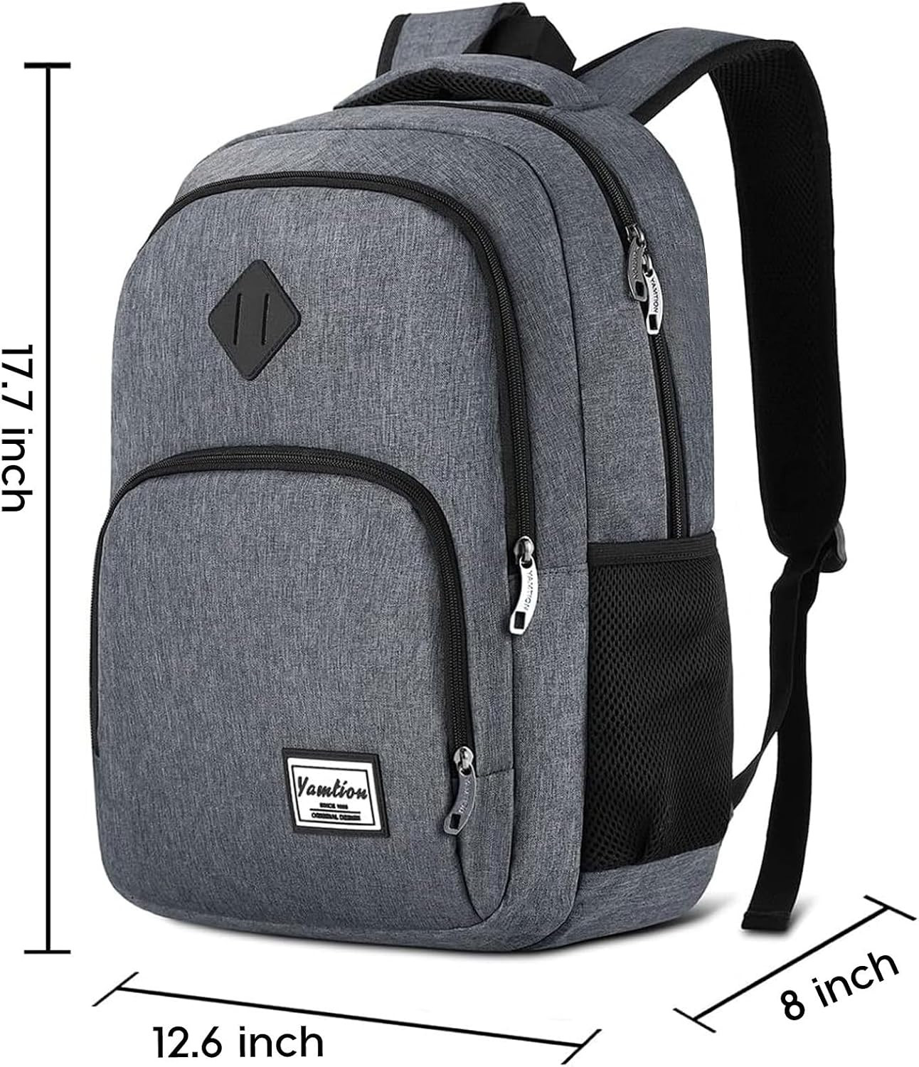 Backpack for Men and Women,School Bookbag for Teenager,15.6 Inch Computer Backpa