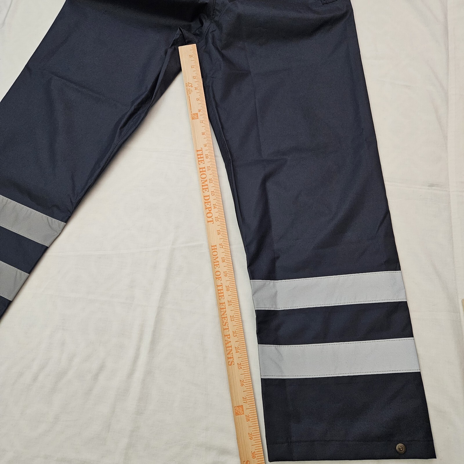 Portwest S481 Iona Lite Pants Hi-Vis Reflective Tape Abrasion Resistant Navy Sml