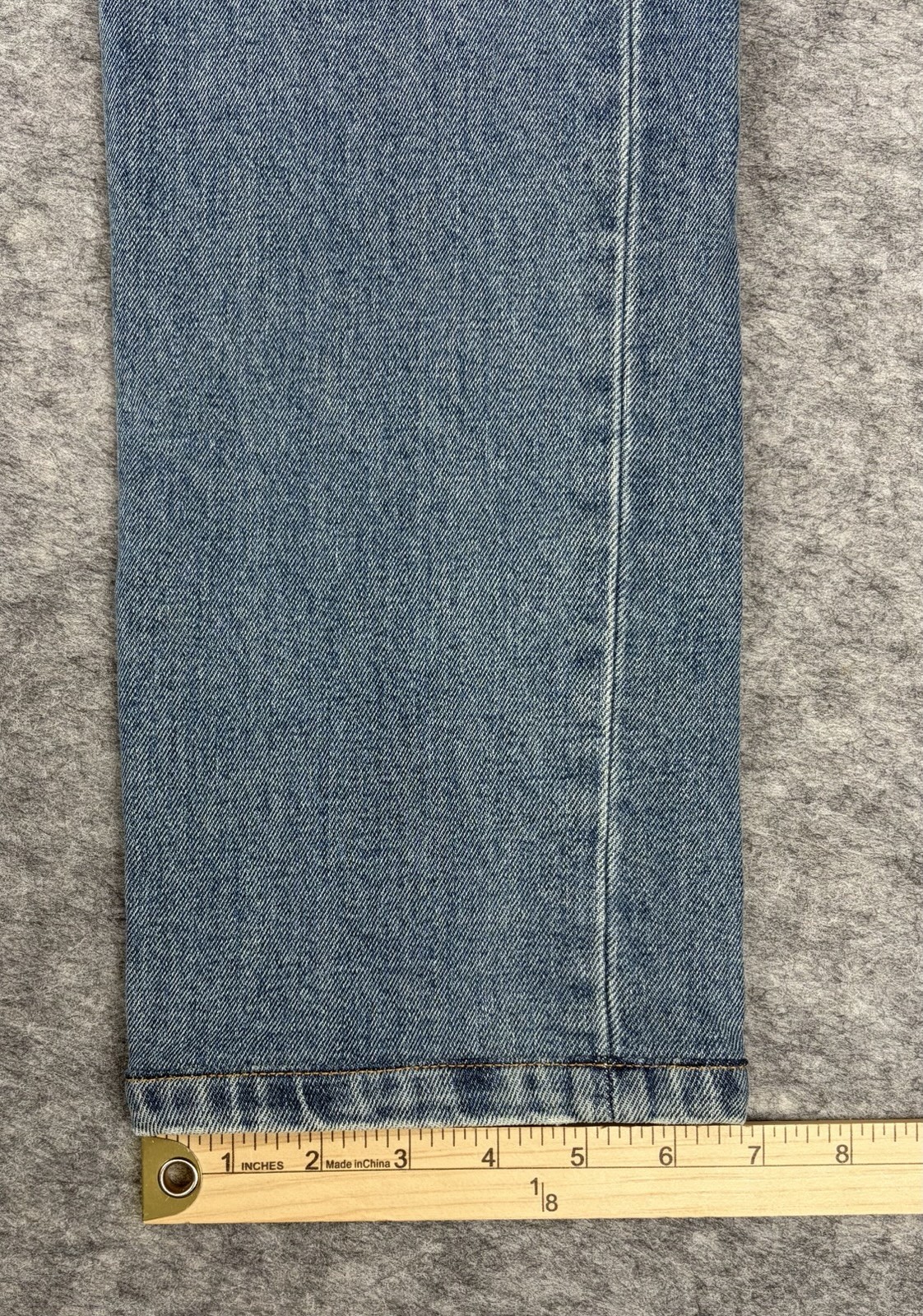 Buck Mason Jeans Mens 32×34 (Fits 32×30) Maverick Slim Double Dipped Button Fly