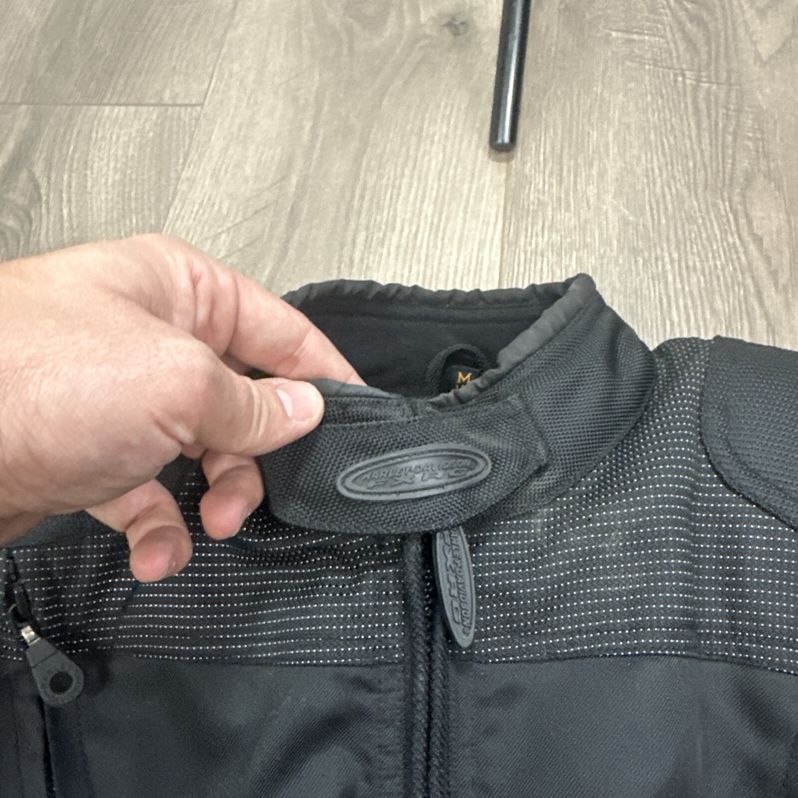 Harley Davidson Womens FXRG Nylon Jacket Full Armor Motorcycle Riding Sz Medium