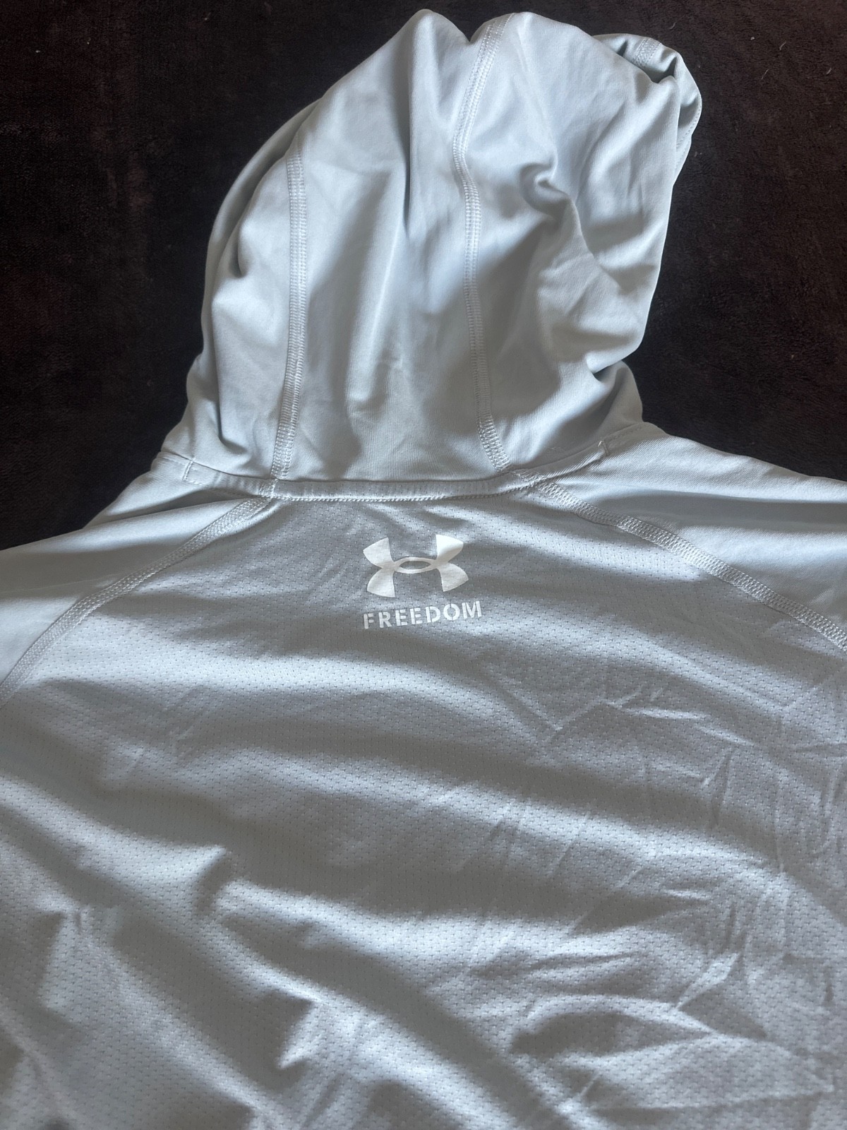 under armor long sleeve hood fishing shirt