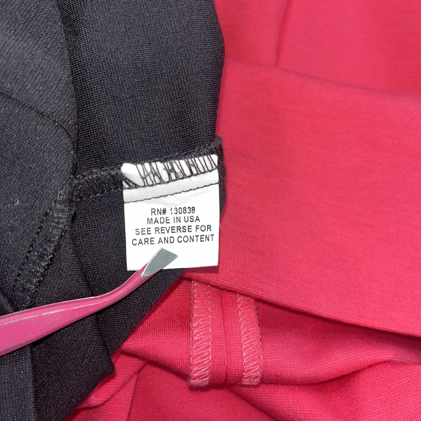 Britt Ryan Sheeth Dress Pink Gray Sleeveless Womans Sz 4 Body Contour Ponte Knit