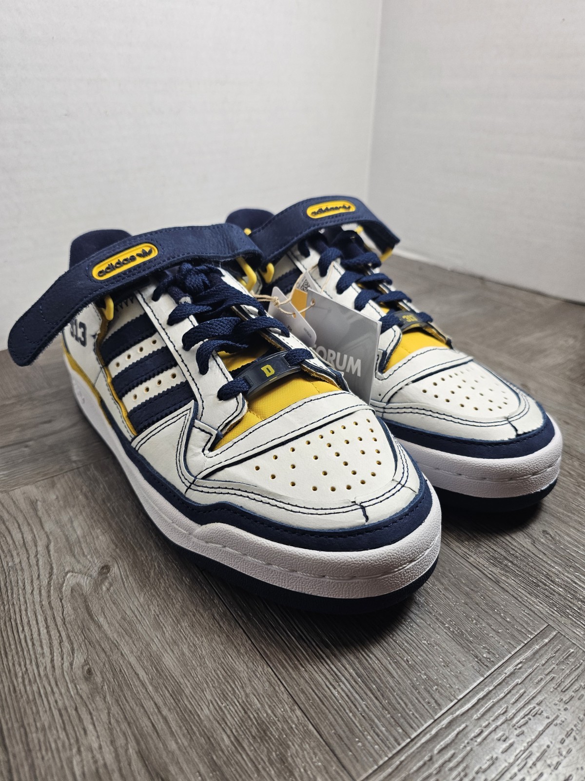 adidas Forum Low 313 Raised From Concrete White/Navy/Yellow APF79001 Sneaker