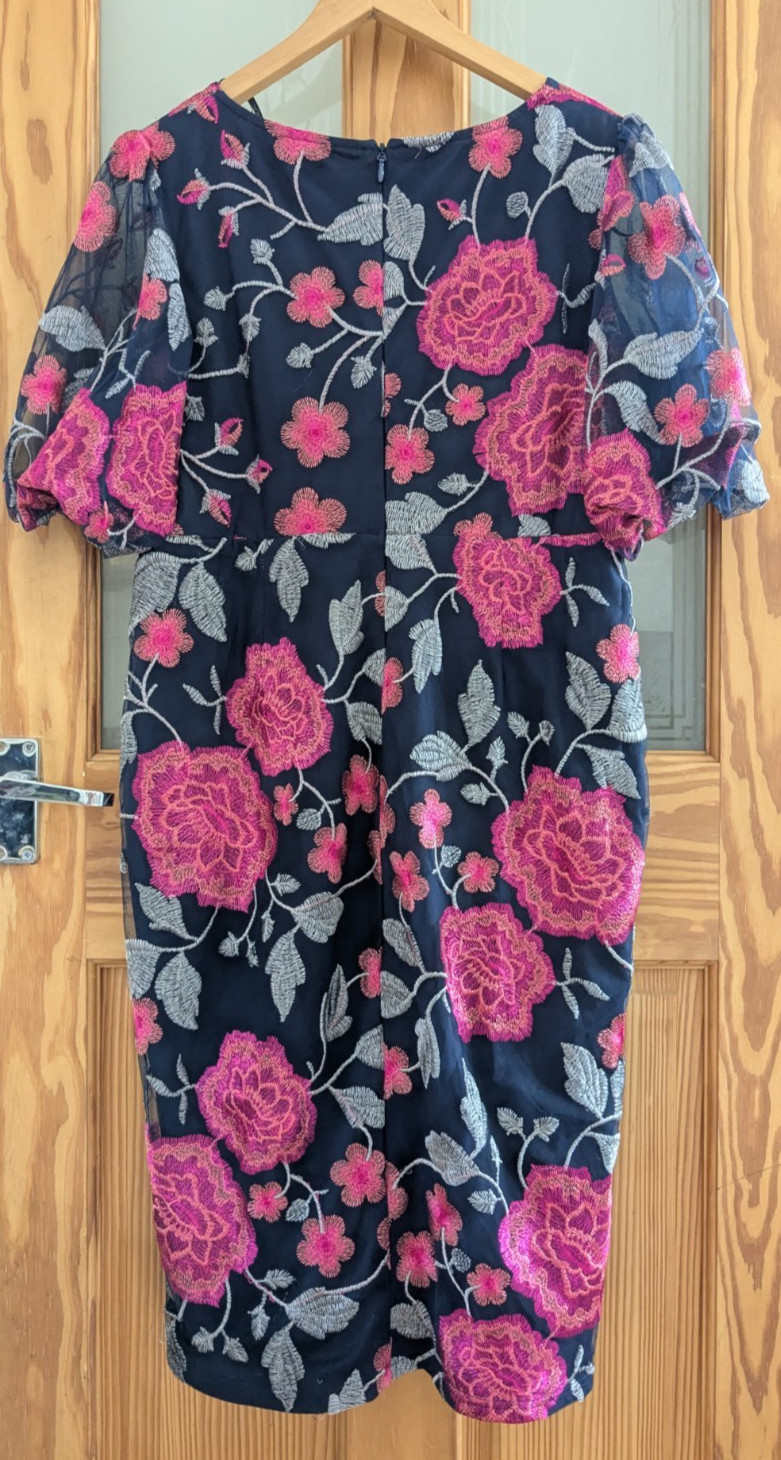 CHI CHI LONDON DESIGNER SPECIAL OCCASION / PARTY DRESS UK SIZE 16 PETITE