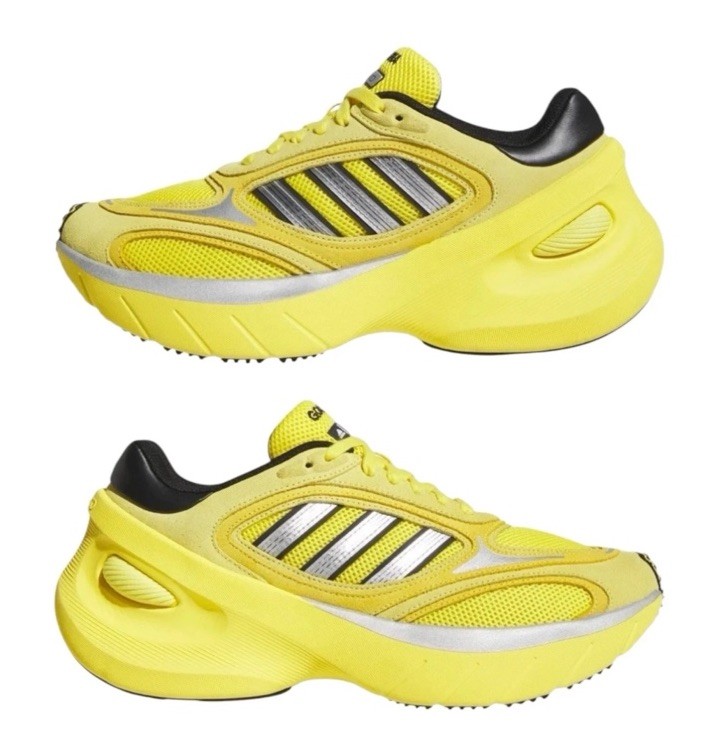 Adidas Adizero Goukana Running Shoe Yellow Men’s Sz 9 JP7177