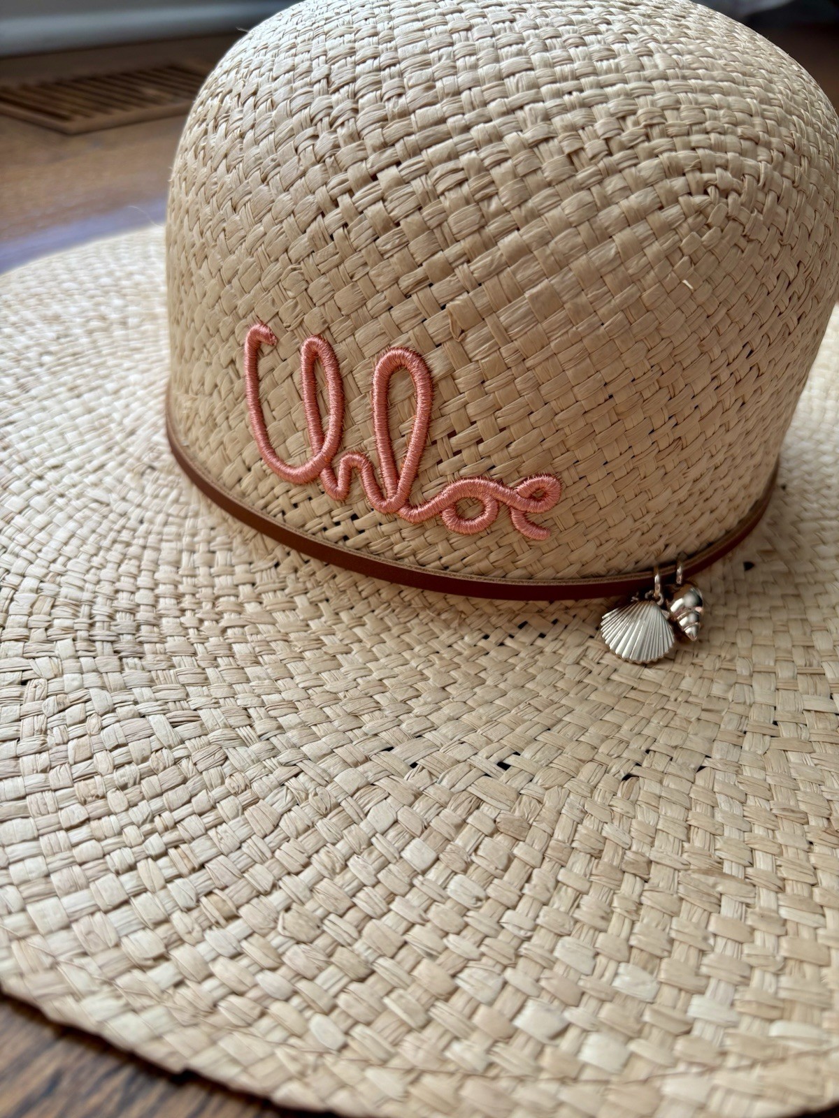 Chloe Straw Hat Brand New With Tags