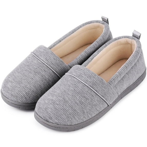 EverFoams Womens’ Memory Foam Comfort Knit House Shoes Light Weight Size 11 – 42