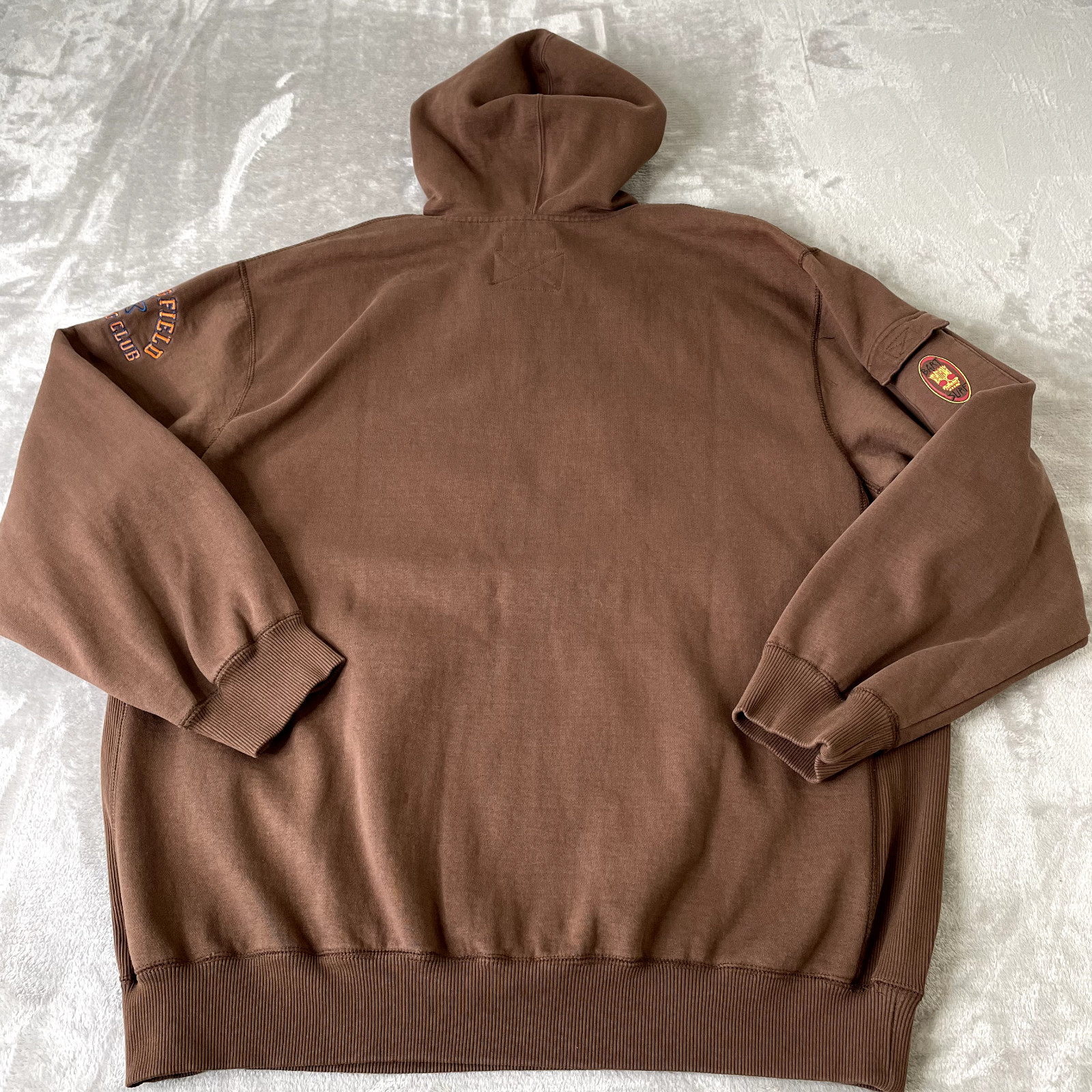 Calhoun Sportswear 2007 The Simpsons Locals Hoodie Sweatshirt Men XL Brown Heavy