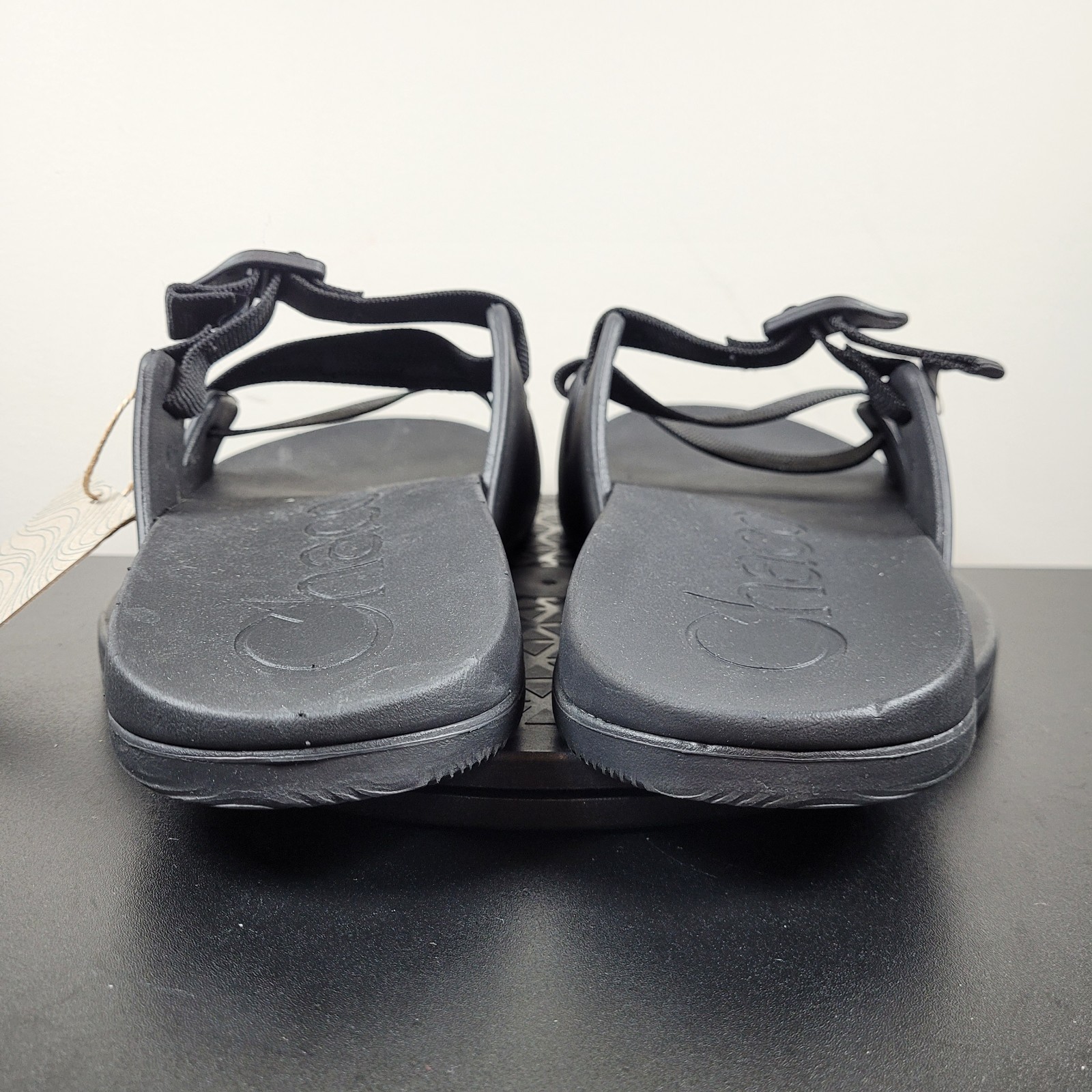 Chaco Chillos Slide Comfort Adjustable Strap Sandal Triple Black Men’s Sz 11