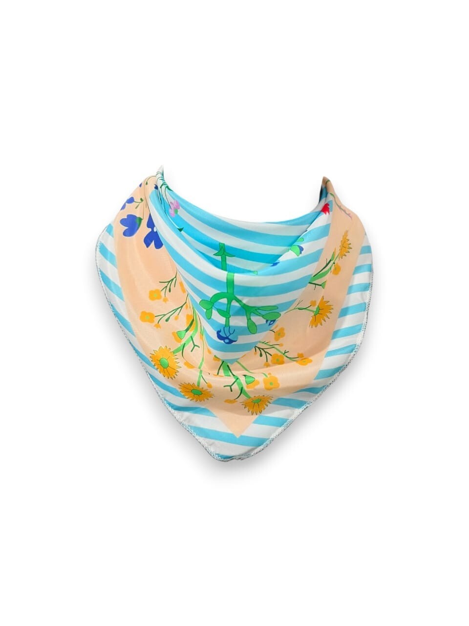 Fashion Small Square Scarf 20″ x 20″ Soft Silk Blend Neck Head Wrap Scarves 25Pc