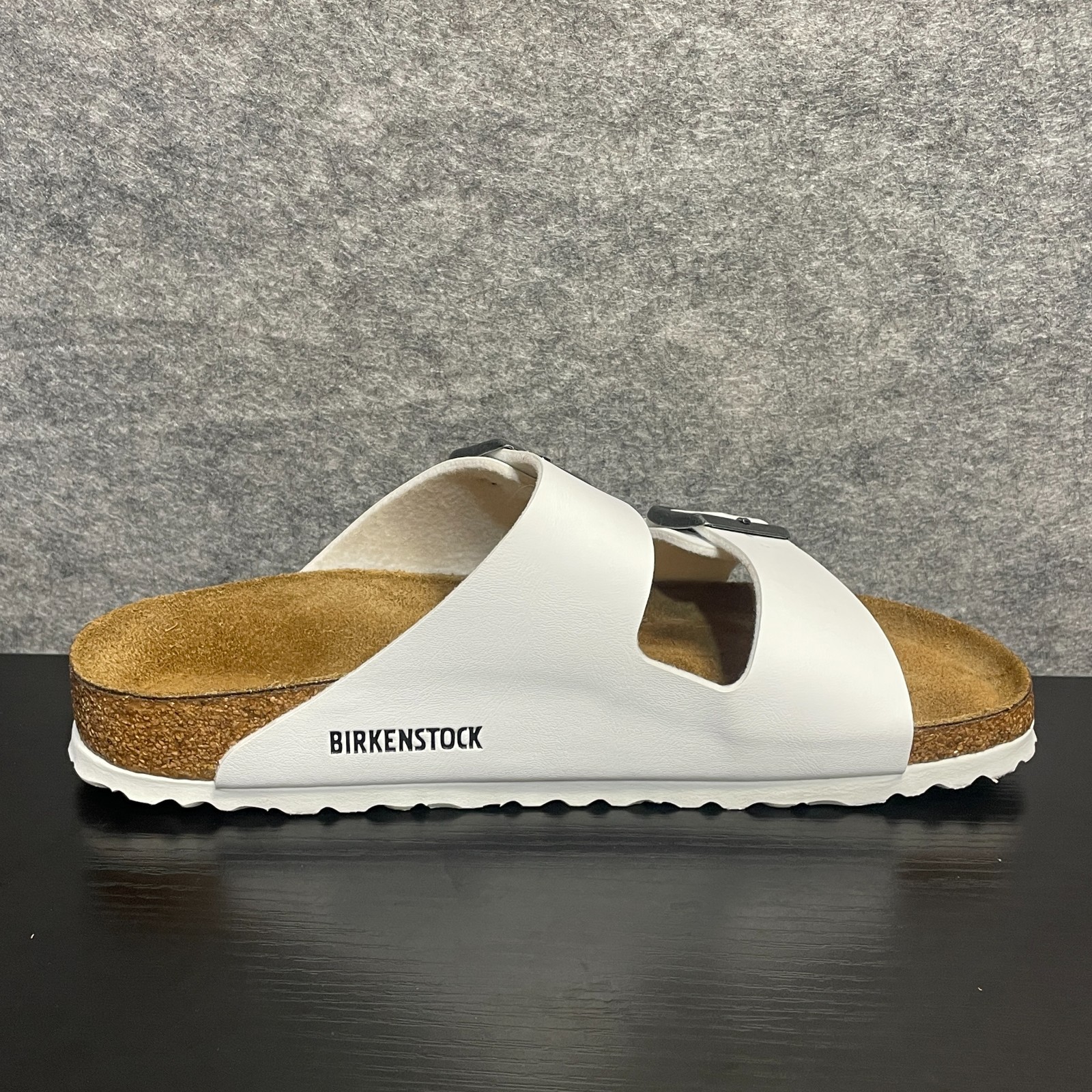 Birkenstock Arizona Birko Flor Sandals Womens EU 40 US 9 Narrow White Footbed