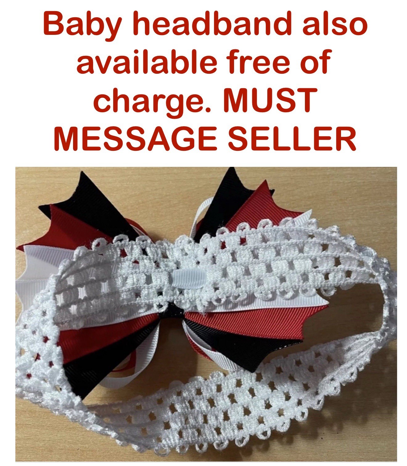 Philadelphia Phillies Baseball Inspired Hair Bow – 5 inches