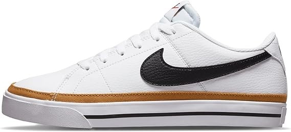 Nike WOMENS Court Legacy Next Nature Sneakers White Team Orange Size 7 *NEW*