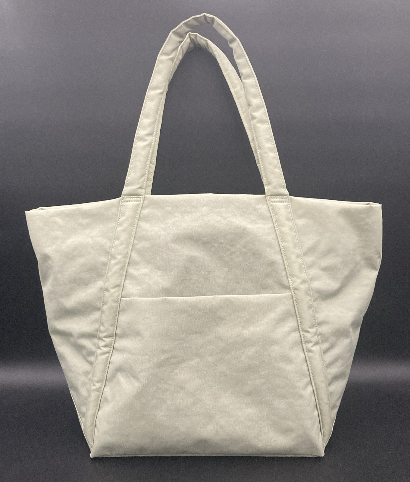BAGGU Cloud Bag-Celadon-Detachable Pouch-Exterior Pocket-12.75 X 13.75 X 8in-New