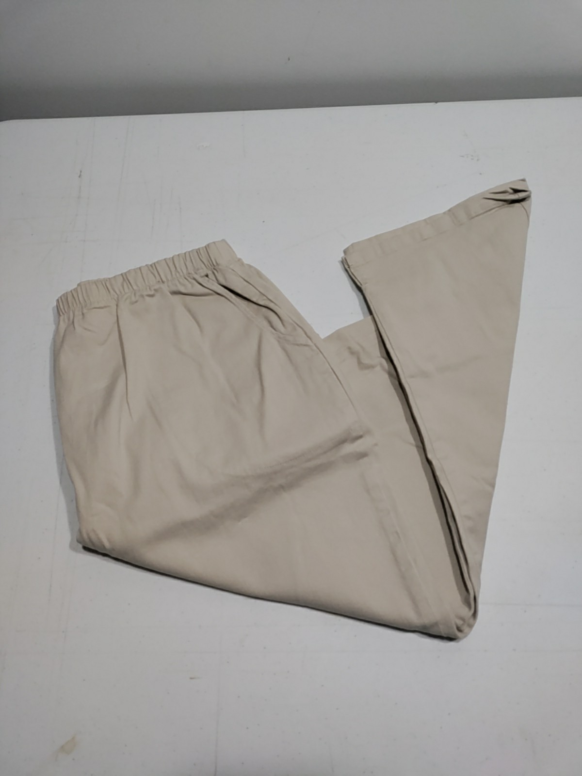 Denim & Co. Original Waist Stretch Crop Pull On Pants Side Pockets A14925