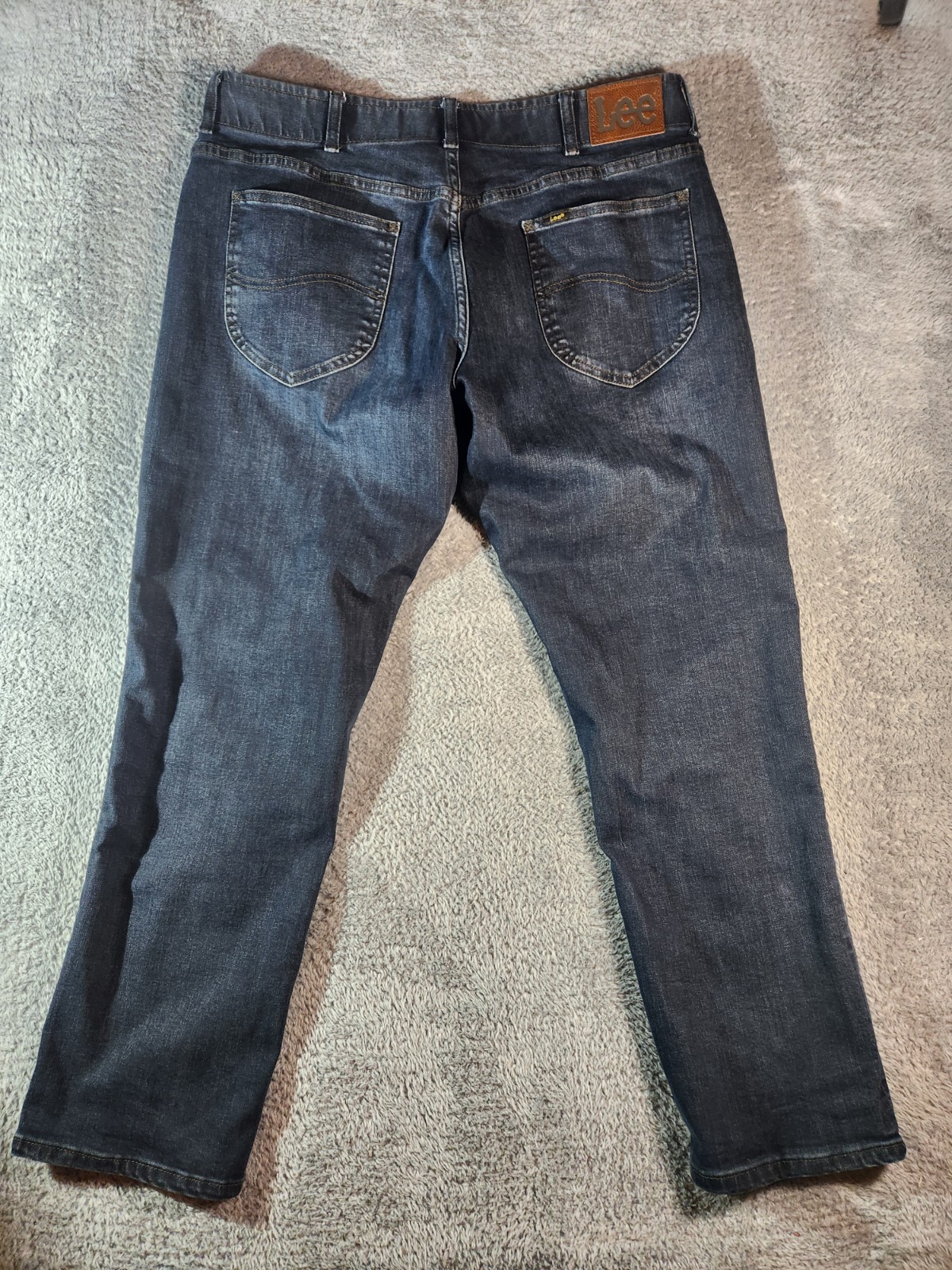 Lee Extreme Motion MVP Athletic Fit Jeans Men’s 36×30 Stretch Dark Wash