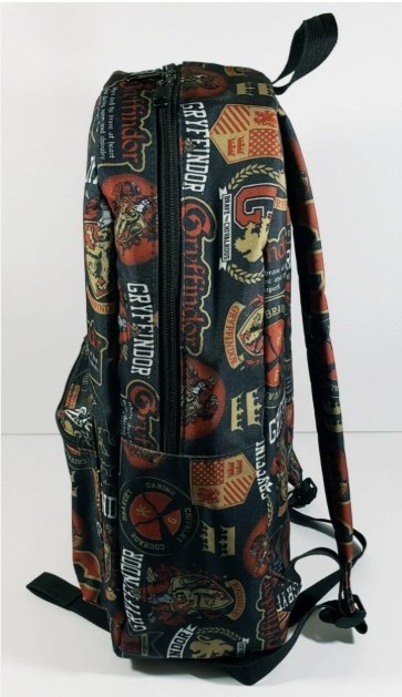 Harry Potter Gryffindor Backpack Hogwart Backpack With 2 Front Pockets 17.5″