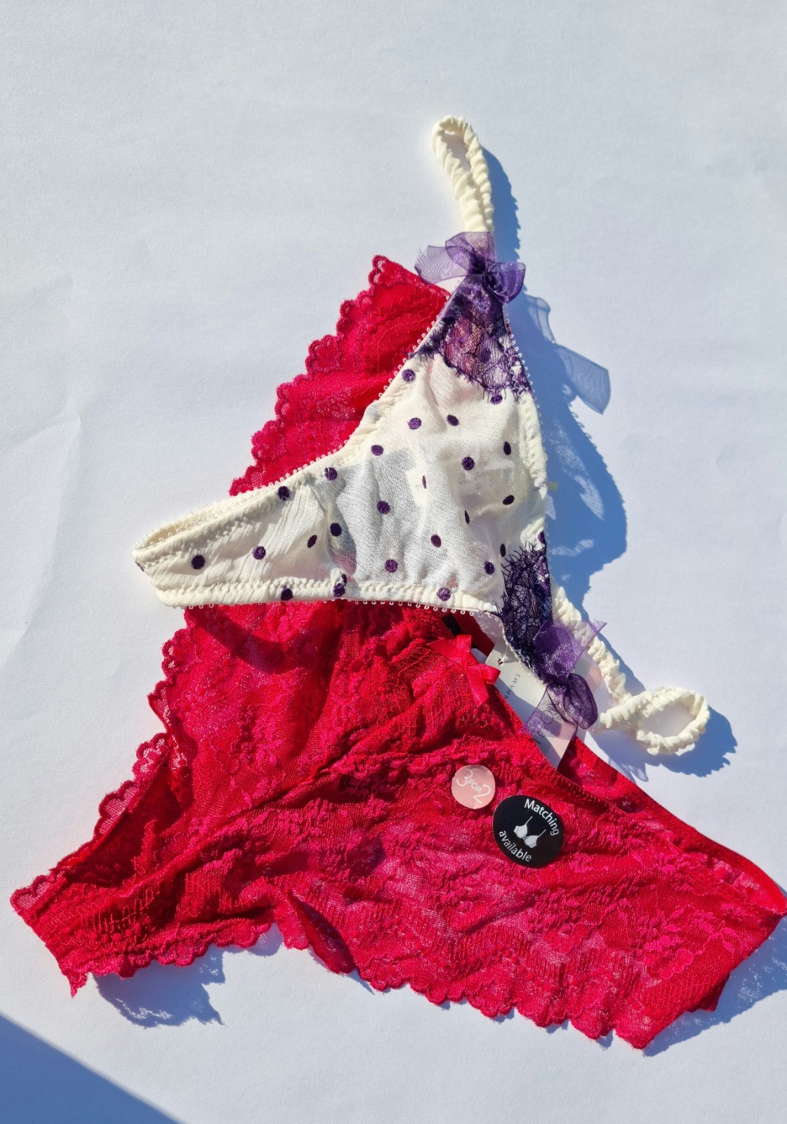 Two Ladies Thongs BNWT Size 16-18