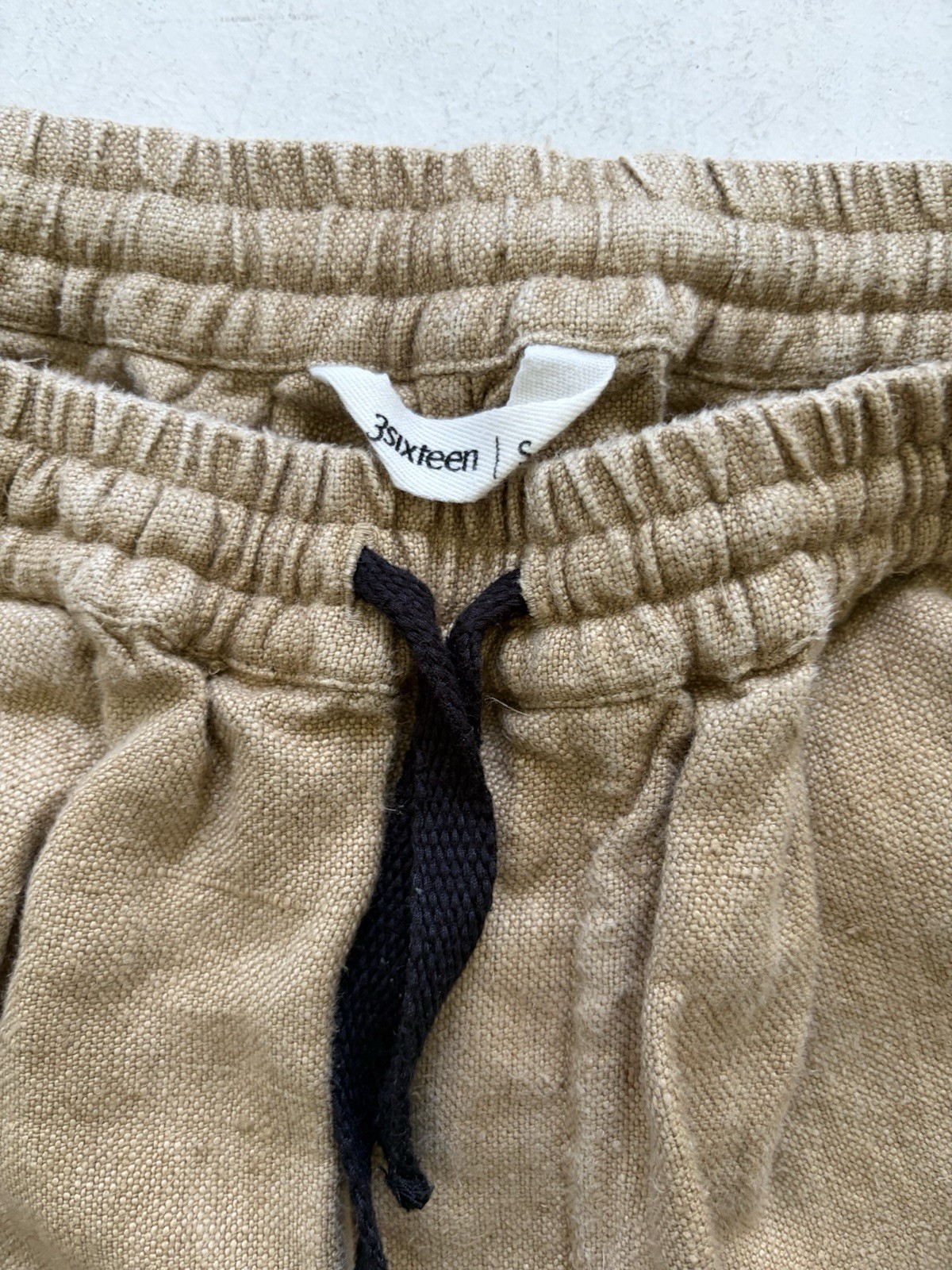 3sixteen Men’s Hemp Drawstring Pants Size Small