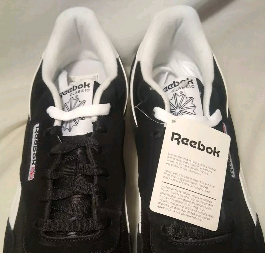 M-11 Reebok Royal Nylon Classic OG Black White Ying Yang New w/o Box BD1553 2019