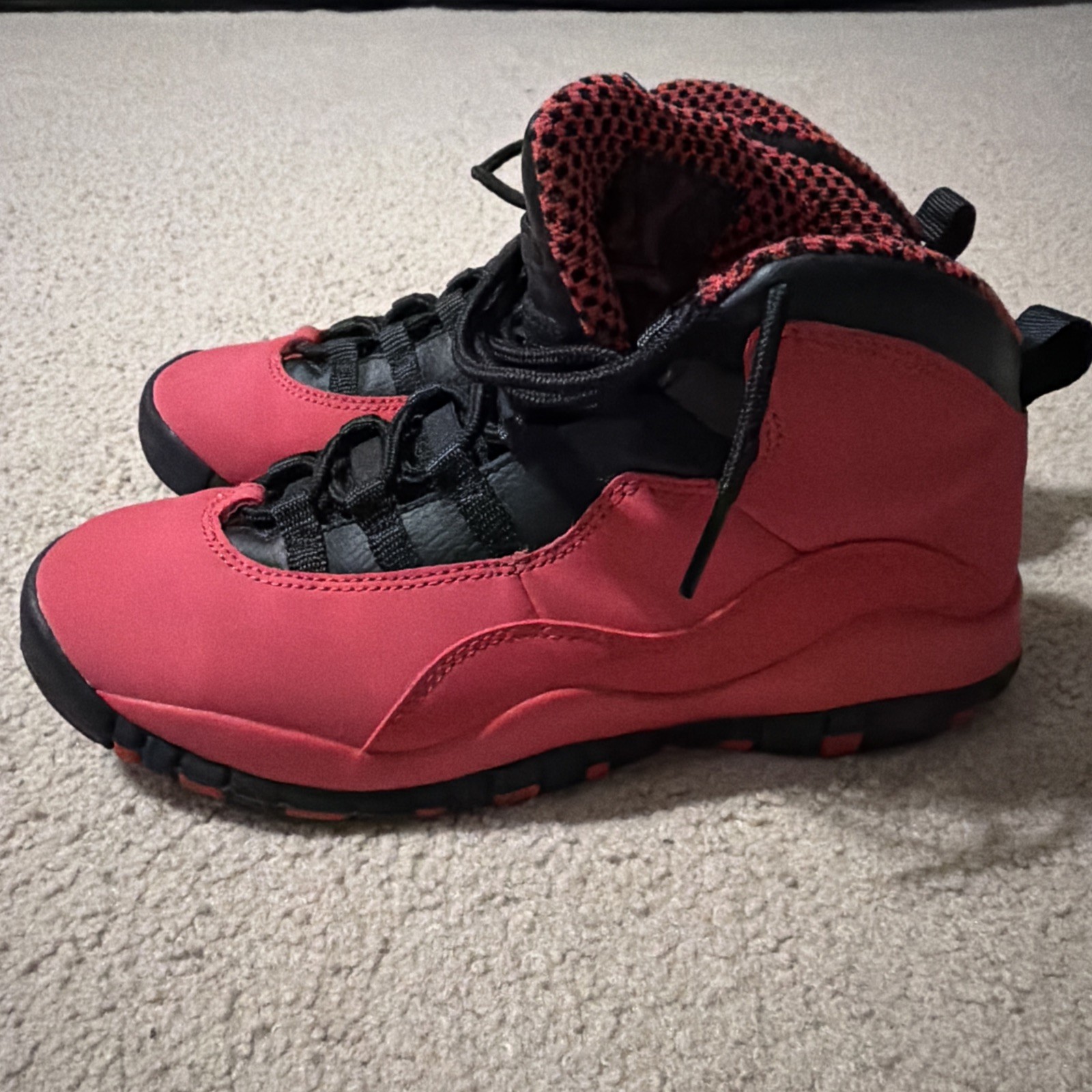 Nike Air Jordan 10 Retro GS Girls 5.5Y Shoes Sneakers 487211-605 Basketball