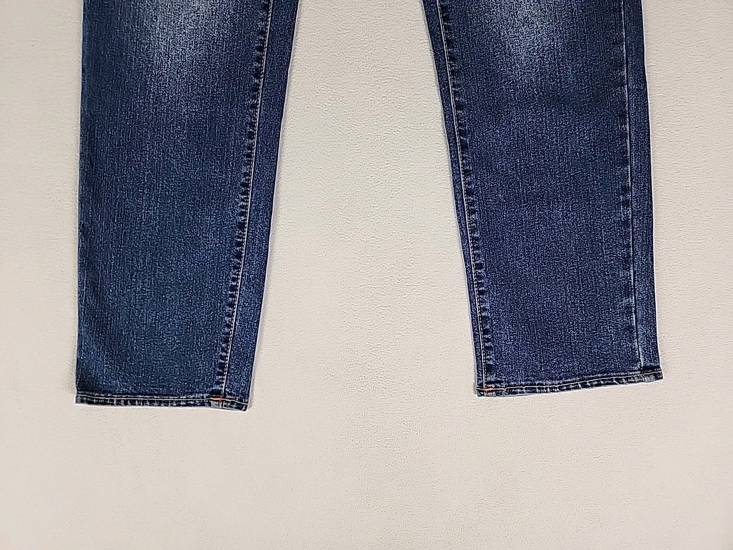 True Religion Geno Relaxed Slim Straight Leg Denim Jeans 33X32 Men’s Blue Flap