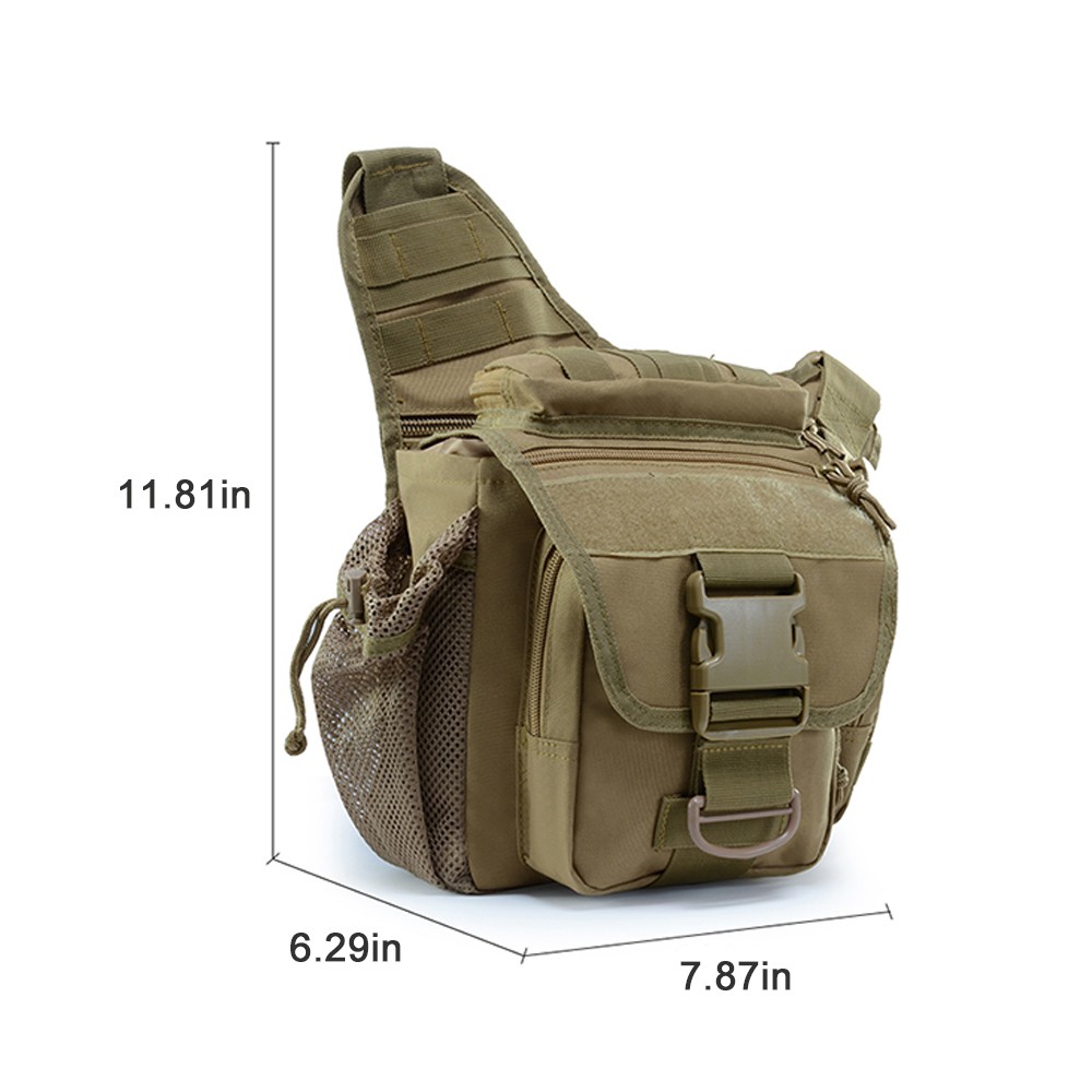 Tactical Messenger Bag Multi-functional Outdoor DSLR Camera Pack Shoulder Bag