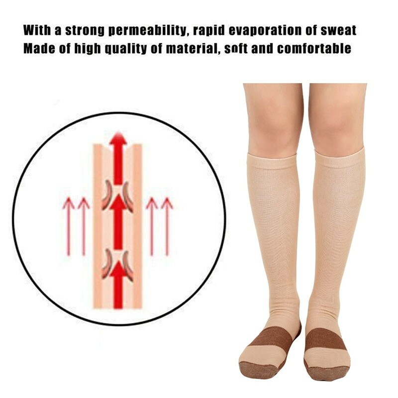 Copper Compression Socks Everyday Use for Diabetic Socks, Reduce Swelling & Pain