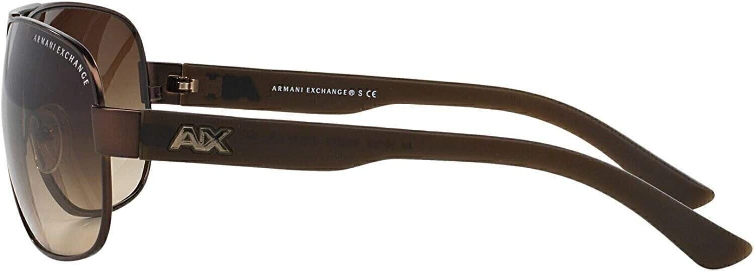 A|X Armani Exchange Men’s AX2012S 605813 Rectangular Metal Sunglasses