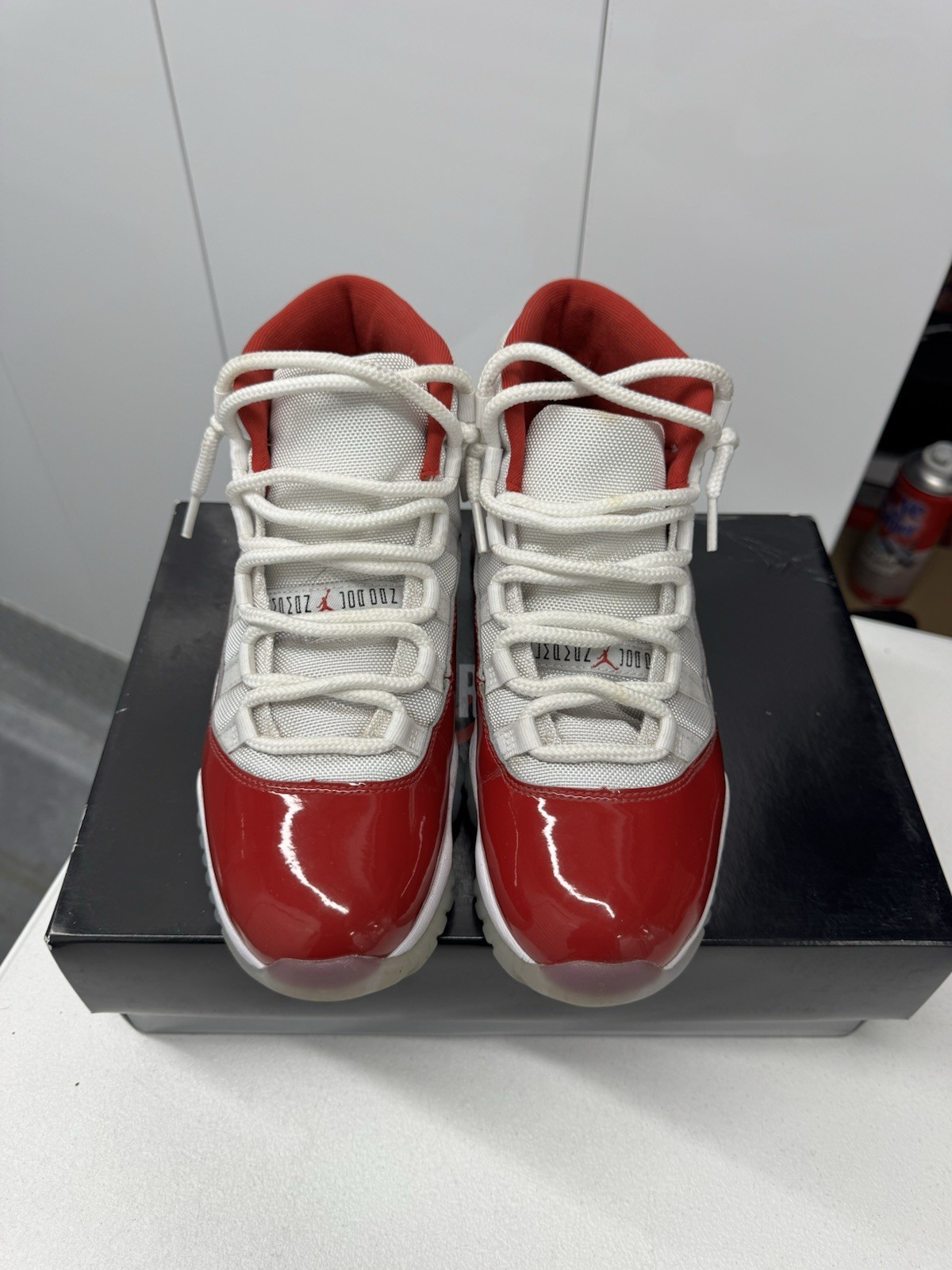 Air Jordan 11 Retro Cherry Varsity Red Men’s Sneakers Size 8