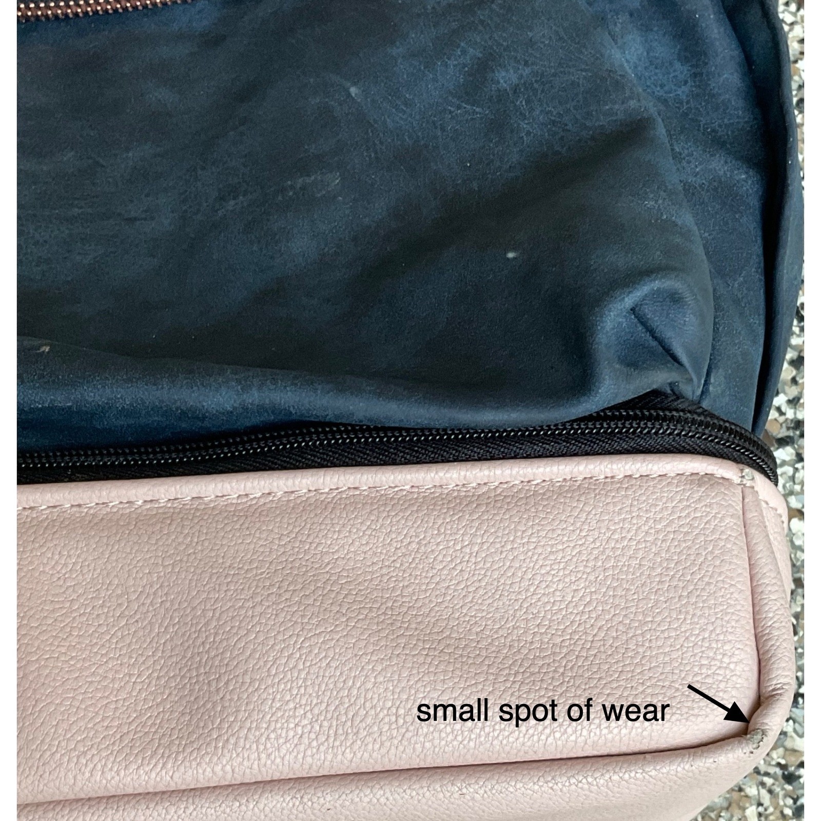 Petunia pickle bottom Pivot Pack indigo blush diaper bag backpack leather vegan